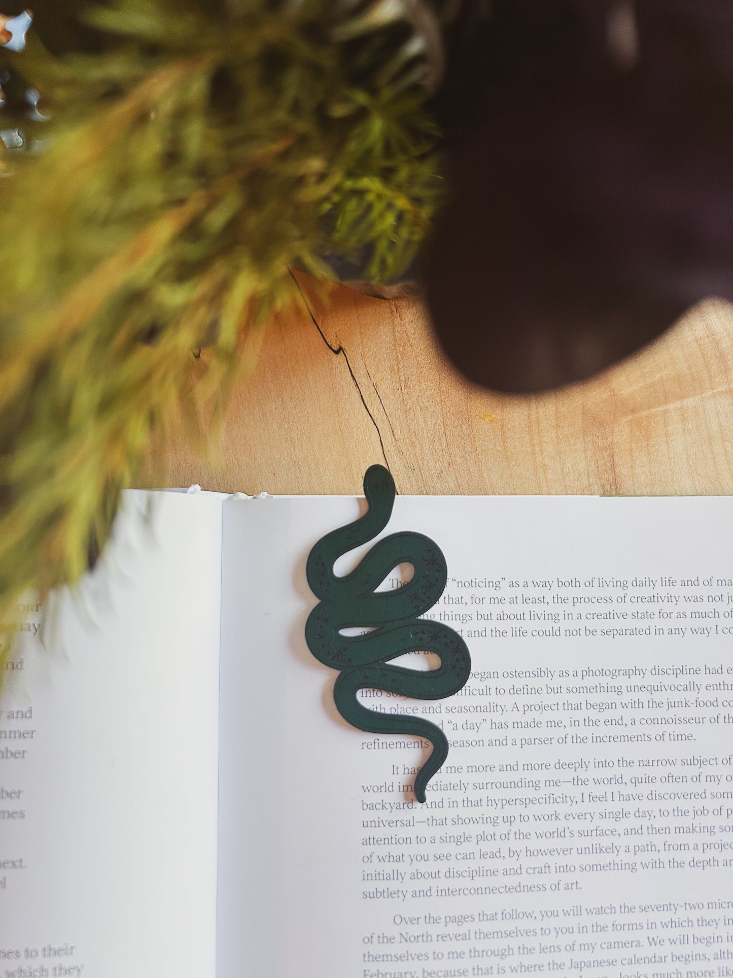 Shimmer Snake Bookmark