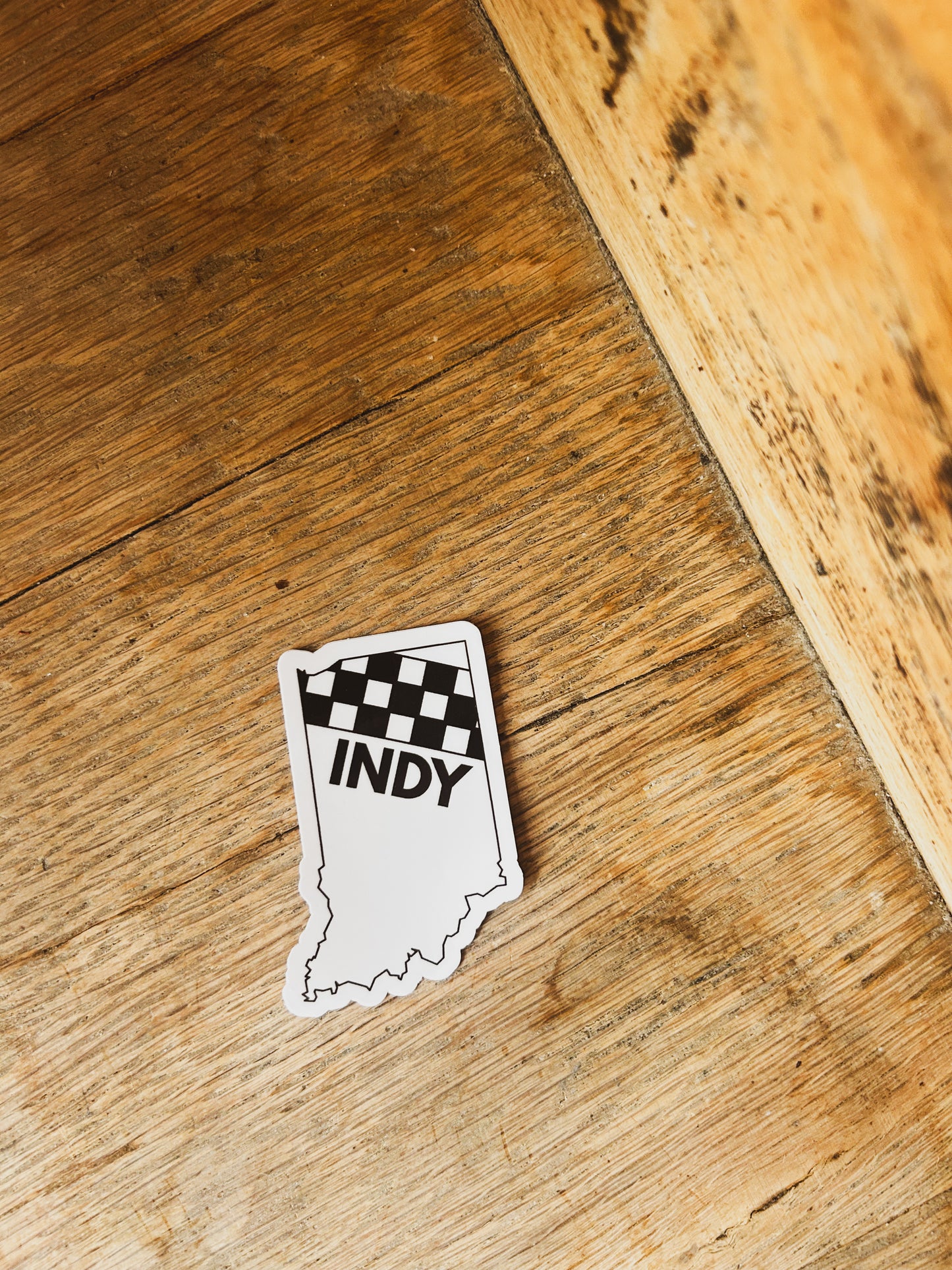 Indy Race Sticker