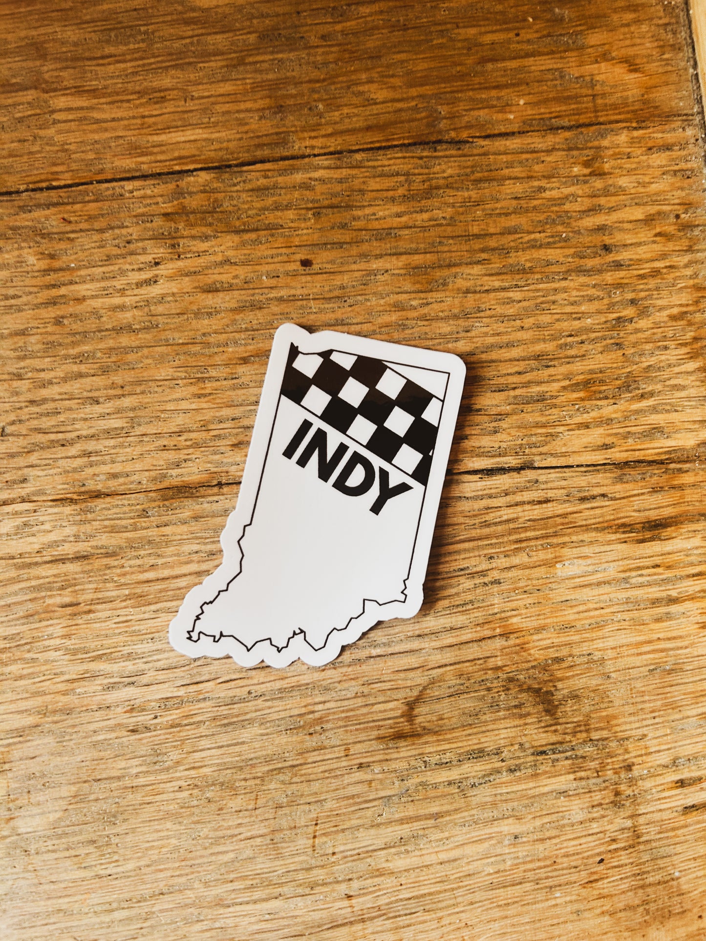 Indy Race Sticker