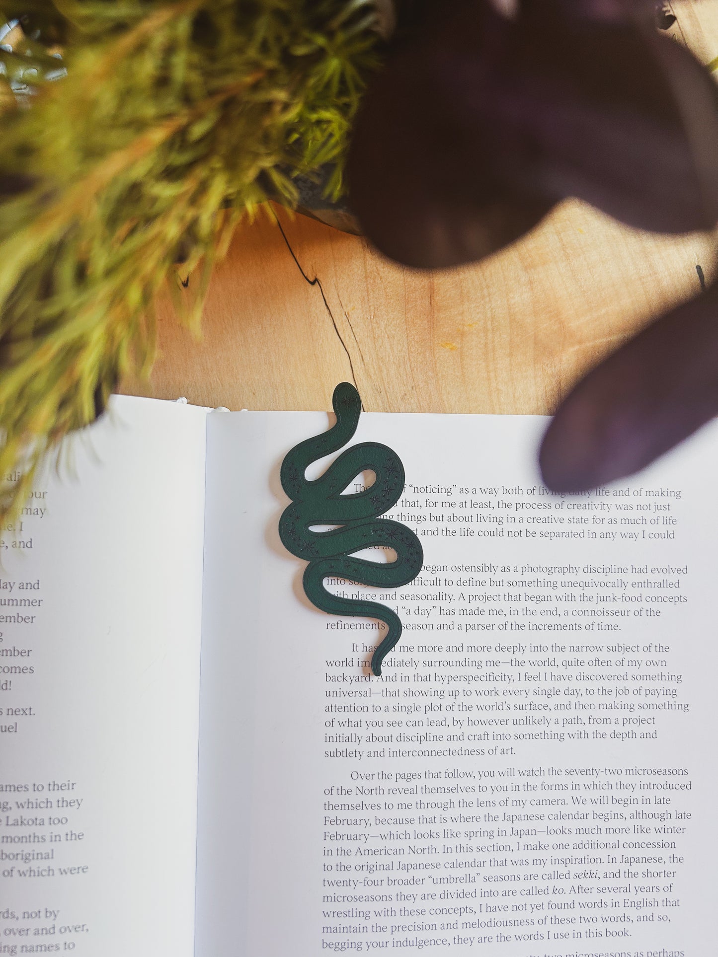 Shimmer Snake Bookmark