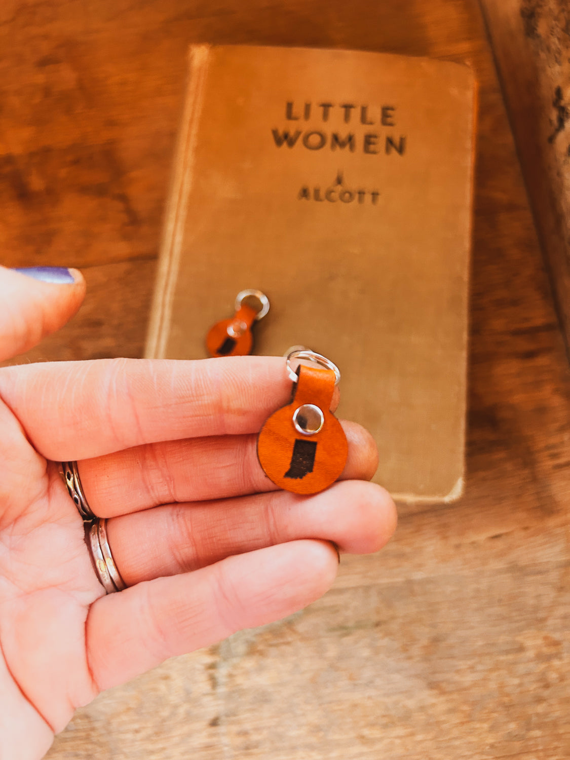 Custom Zipper Pull, Personalized Tiny Keychain