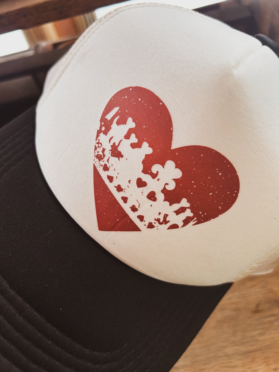 Heart Queen Printed Hat