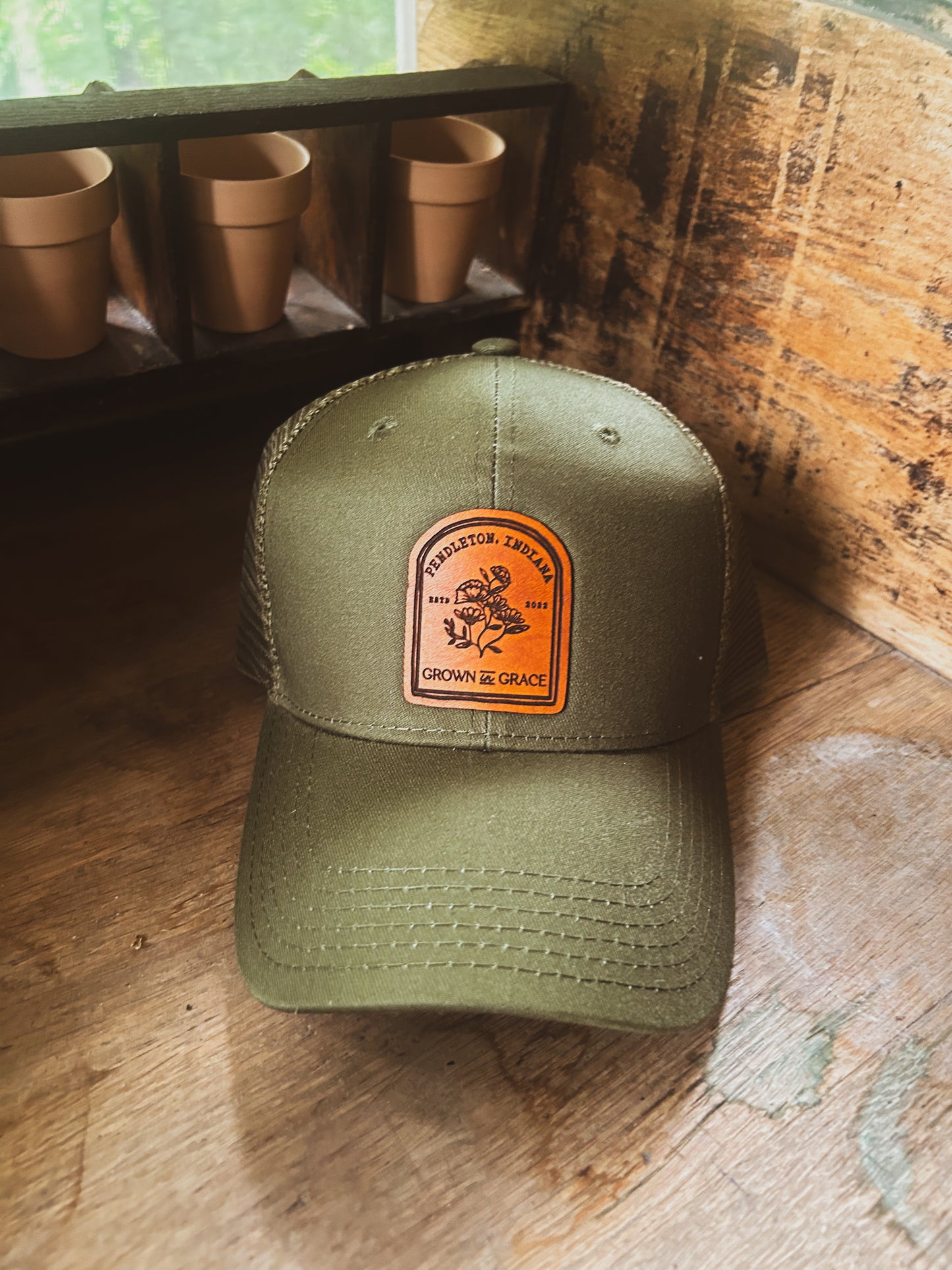 GET A QUOTE - Custom Logo Leather Patch Hat