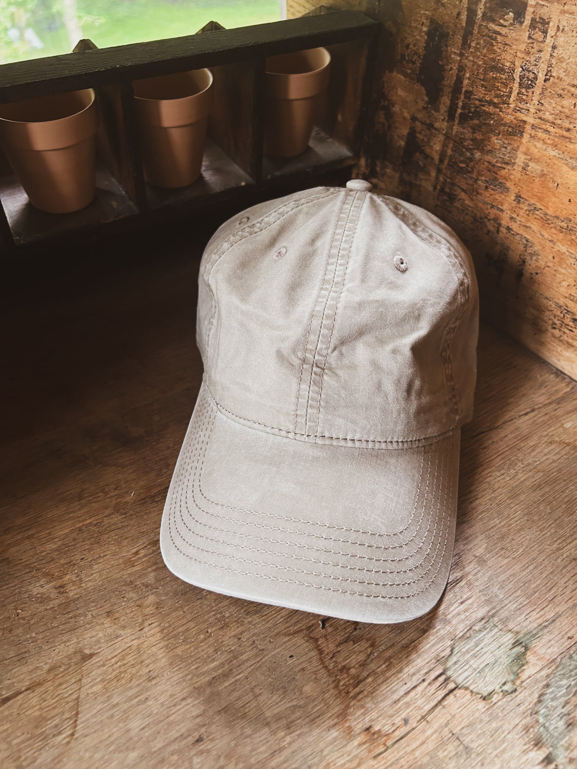 Baseball Style - Solid Back - Adult Hats