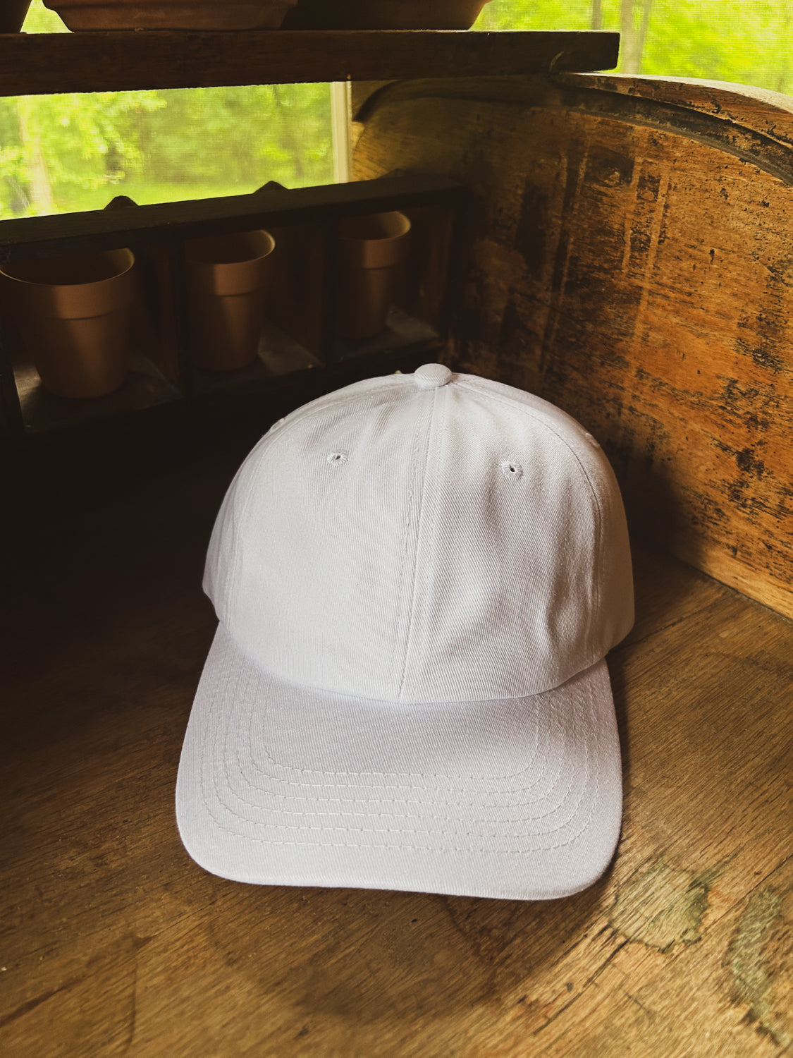 Baseball Style - Solid Back - Adult Hats