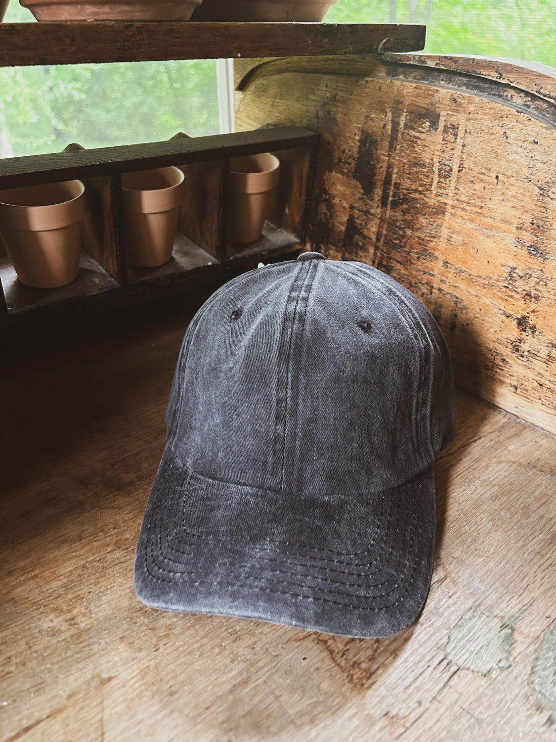 Baseball Style - Solid Back - Adult Hats