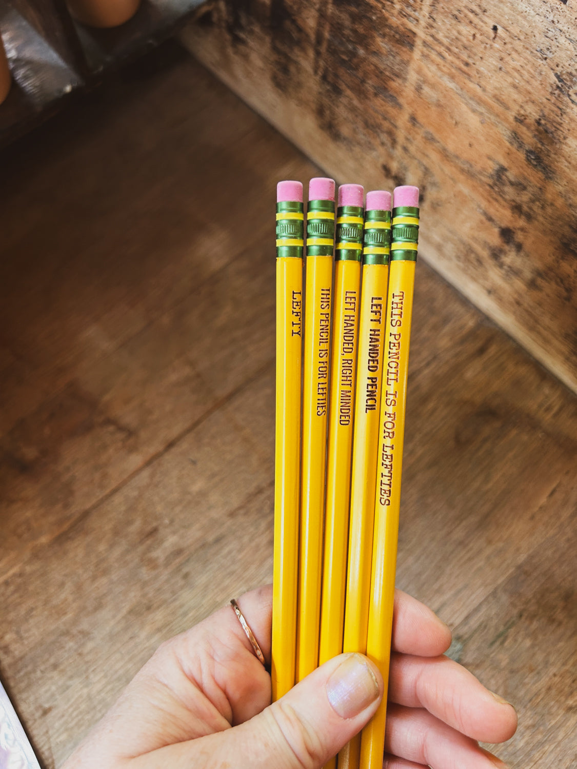 Left Handed Pencils