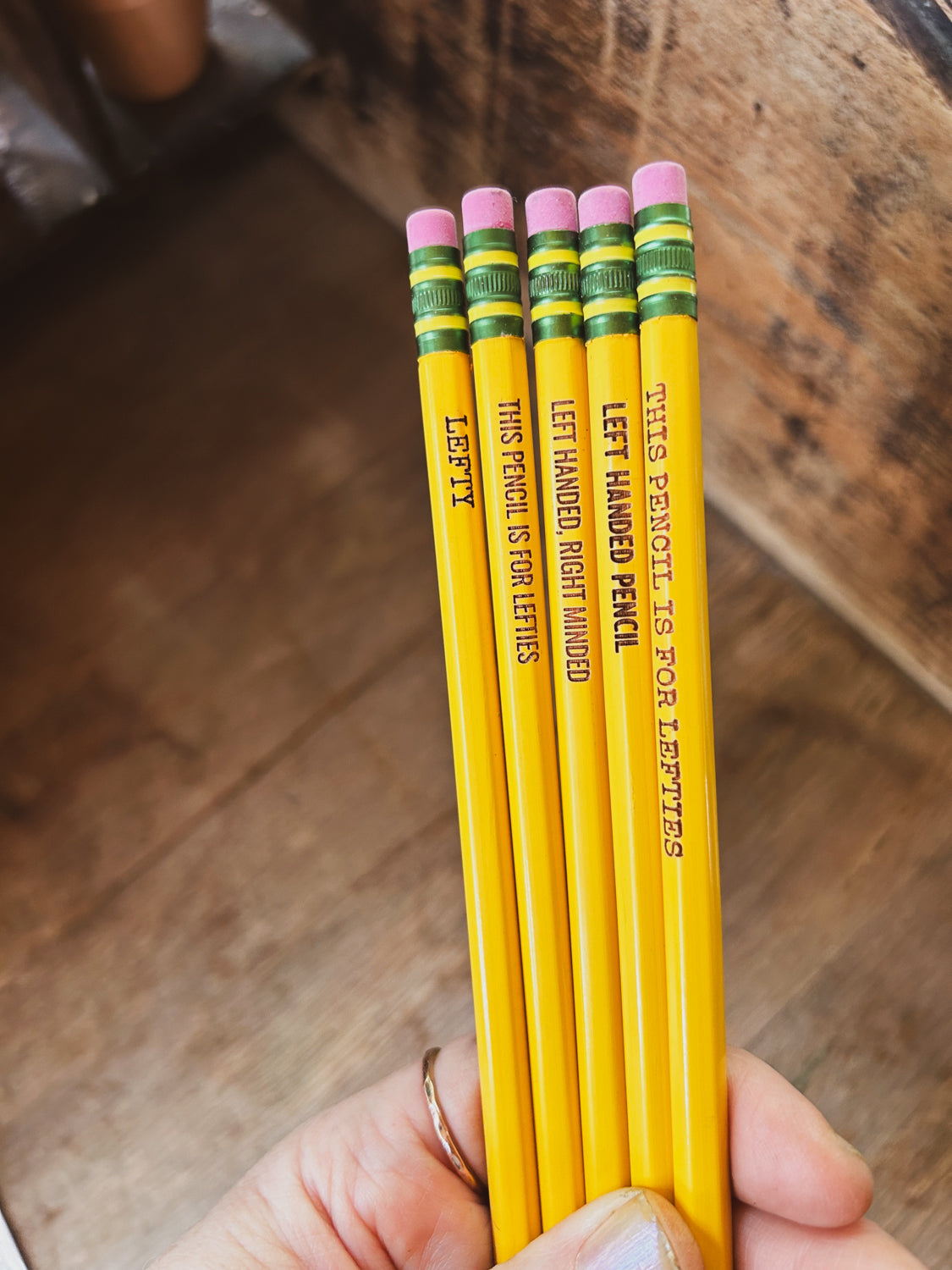 Left Handed Pencils