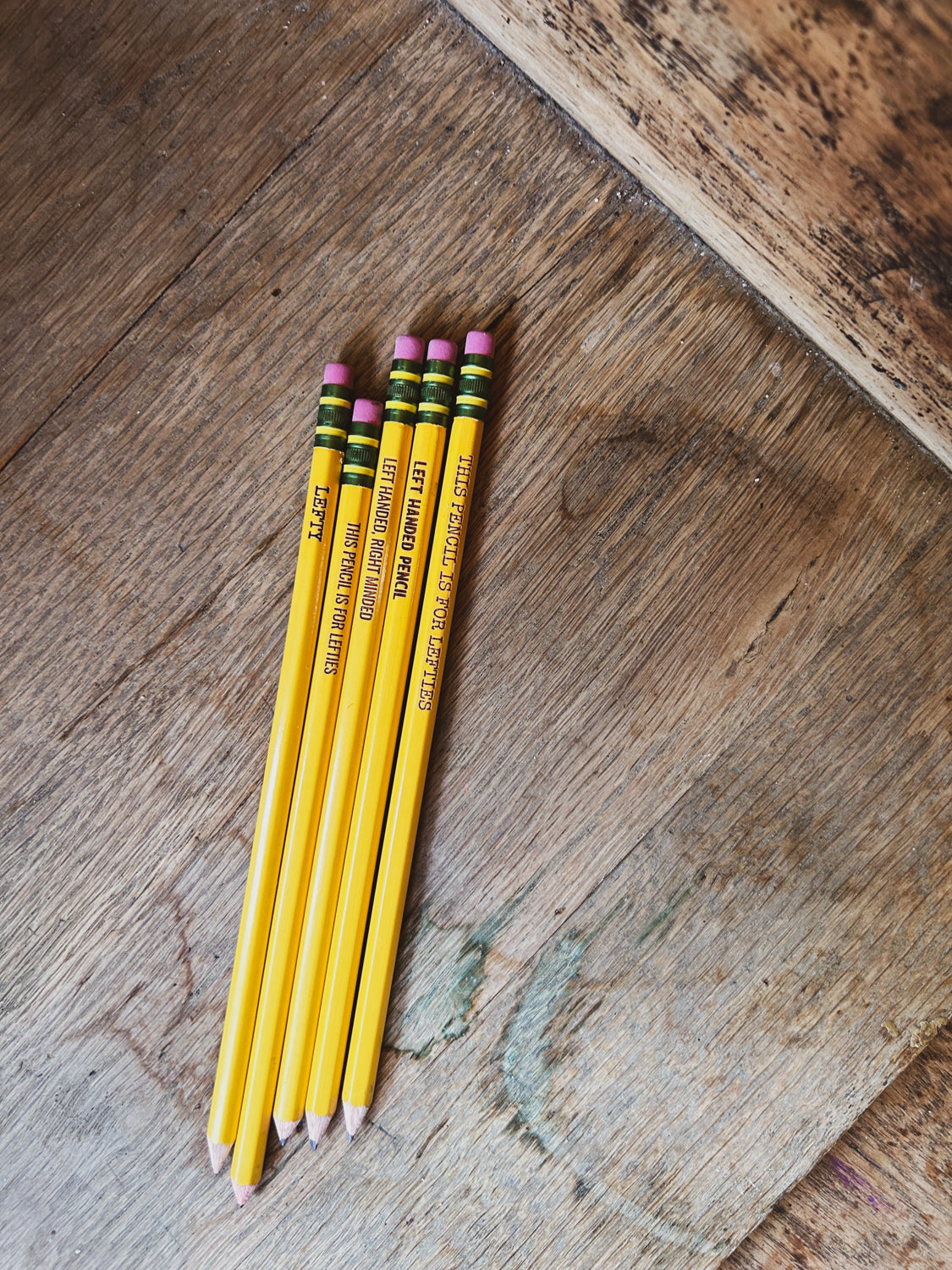 Left Handed Pencils