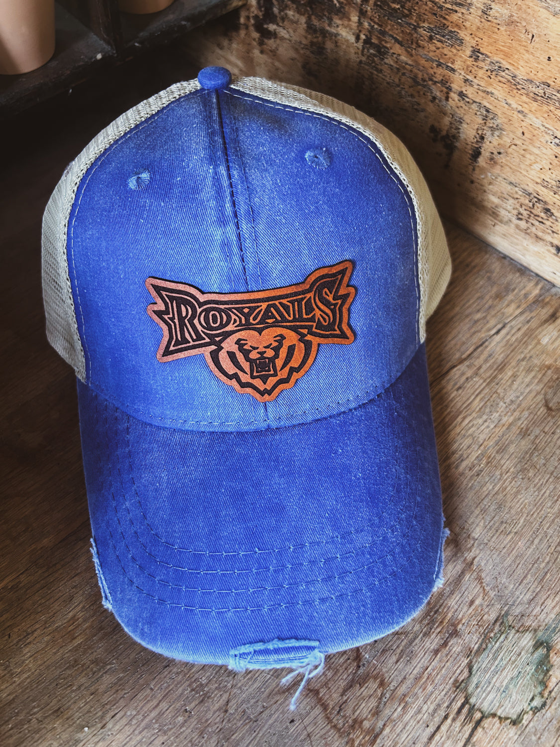 HSE Royals - Distressed Blue Baseball Hat