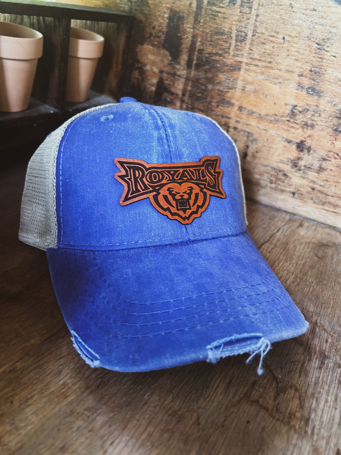 HSE Royals - Distressed Blue Baseball Hat